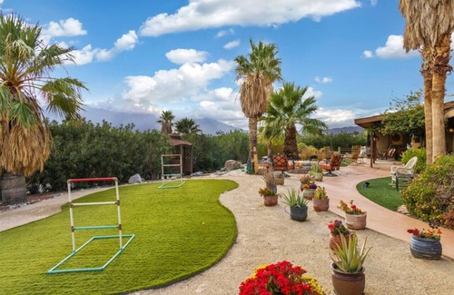 Desert Hot Springs RV Rental | Desert Bungalow near Joshua Tree and Palm Springs