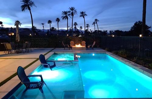 Indio House | Desert Escape, Stunning View, Pool, BBQ, Firepit, Gated, Walk2 Coachella Music Festival