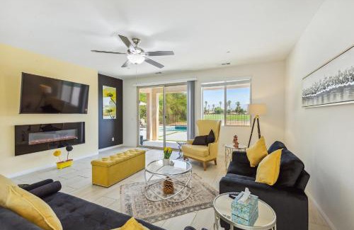 Indio House | Desert Escape, Stunning View, Pool, BBQ, Firepit, Gated, Walk2 Coachella Music Festival