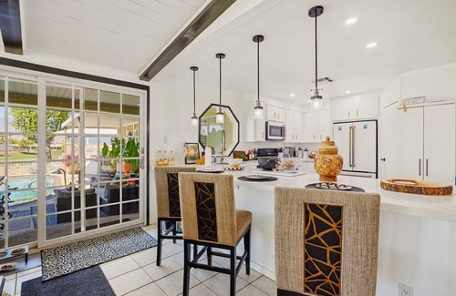 Palm Desert House | Desert Oasis - 2BR/2BA - Private Pool w/Sweeping Golf & Mountain Views in 55+