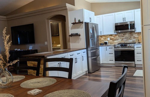 Lake Havasu City House | Desert Rose Oasis, Pool, Firepit, Lake Views!