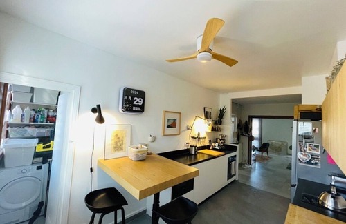 Nord Condo | Design 110m² 2BR, Terrace & Parking, Near Center