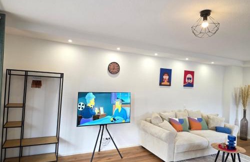 Weil am Rhein Apartment | Design-Apartments I Klimaanlage I Boxspring I Nespresso I Parklplatz