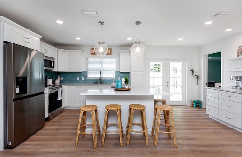 Sarasota House | Designer Coastal Pool + Game Room home close to Siesta and downtown