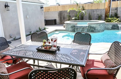 Santa Ana House | Designer Decorated Home: Pool/Jac, 3 EnSuites