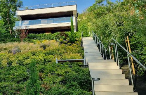 Balatonakarattya Villa | Designer Villa Above Lake Balaton & Near Water