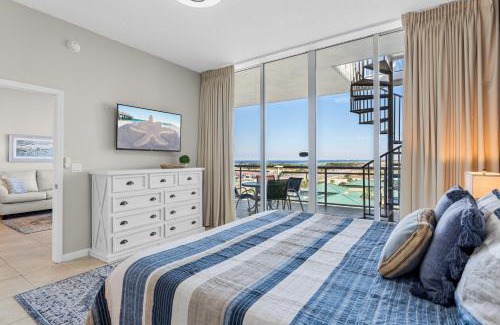 Fort Walton Beach House | Destin West Villa PH04 - Penthouse with Hot Tub on Private Rooftop Terrace - Beach Views!
