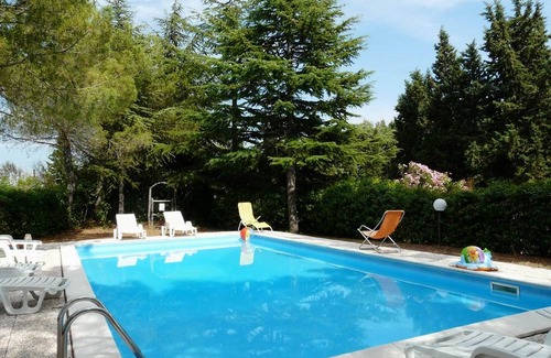 Montaione House | Detached house with stunning view in Montaione,Pool,Wi-Fi,garden,terrace,BBQ,4 p