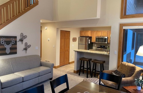 Boyne Falls Condo | Disciples Village Ski-In/Ski-Out Slopeside Condo