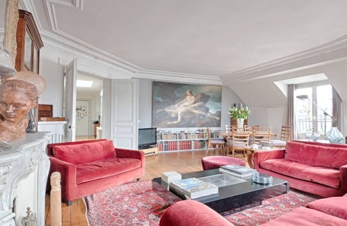 Quartier du Faubourg-Montmartre Apartment | DISCOVER Paris's covered passages: Galerie Vivienne-150M2 TOP FLOOR OPERA LUXURY