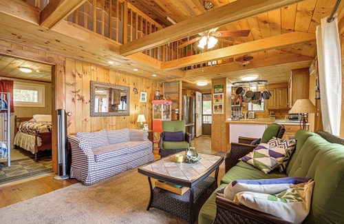 Denmark Cottage | Dock + Fire Pit: Secluded Cottage in Denmark