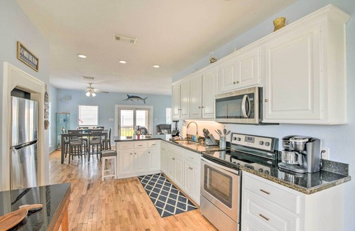 Cedar Lane House | Dock, Ocean Views + Access: Bay City Home!