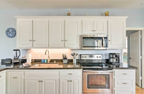Cedar Lane House | Dock, Ocean Views + Access: Bay City Home!