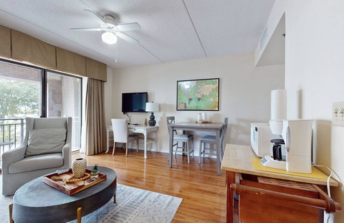 Wilmington Historic District Condo | Dog-friendly downtown condo with riverfront balcony - walk to shops & eateries