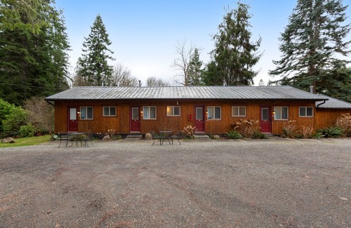 Quilcene Apartment | Dog-friendly hiker's studio with mountain views & fast WiFi