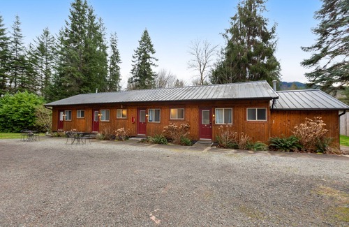 Quilcene Apartment | Dog-friendly hiker's studio with mountain views & fast WiFi