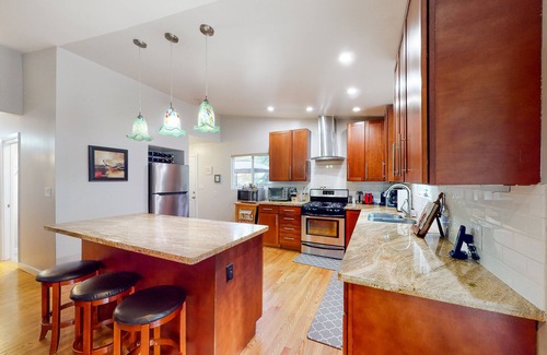 Rio Nido House | Dog-friendly home in the redwoods with hot tub & amazing deck - steps to river