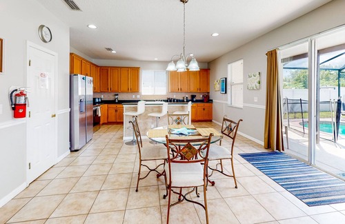 Legacy Park House | Dog-friendly home near Disney with heated pool, game room, pool spa, fast WiFi