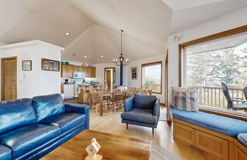 Neskowin House | Dog-Friendly Home with Private Hot Tub and Views of Proposal Rock and the Ocean