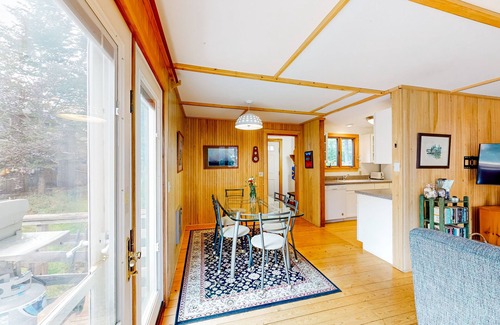 Southwest Harbor House | Dog-friendly ocean-view duplex with wood stoves, decks, grills, kitchens, ACs