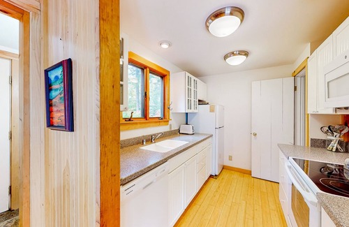 Southwest Harbor House | Dog-friendly ocean-view duplex with wood stoves, decks, grills, kitchens, ACs