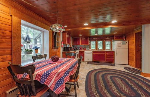 Blakeslee House | Dog Friendly Stone Cottage w/Lake Views & Hot Tub