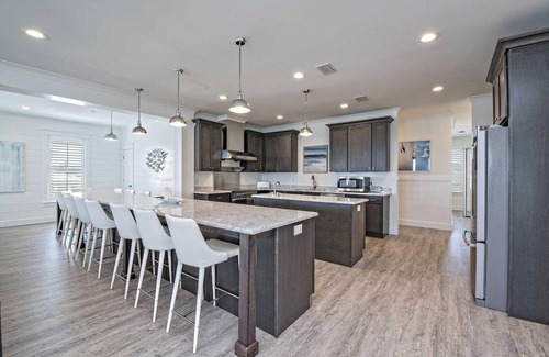 Fort Morgan House | Dolo Beach House 10 bedrooms Private Gulf Front Pool by Prickett Properties