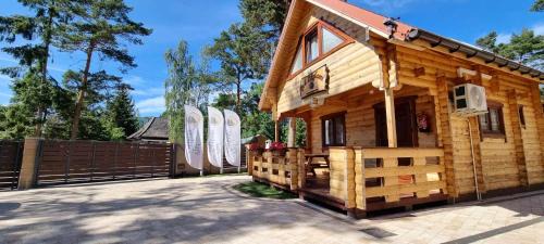 Pobierowo Cabin | Domek z Bala Pod Żaglami