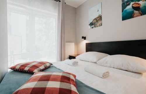 Podgorze Apartment | Domus Aurea Free Parking Garden Balcony