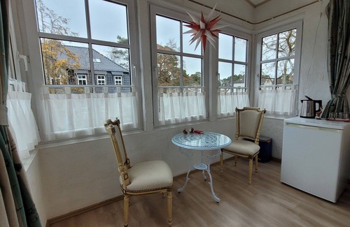 Lubmin Apartment | Doppelzimmer mit Wintergarten - Pension Villa Erika