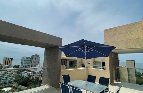 Santa Marta Apartment | Double floor apartment in front of the sea