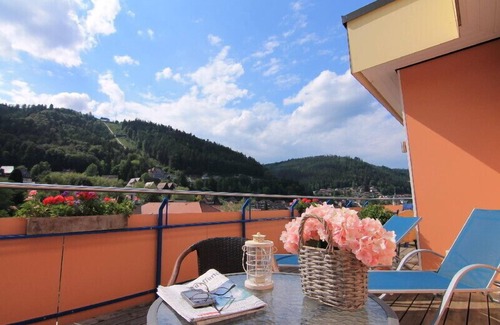 Bad Wildbad Apartment | Double room with balcony