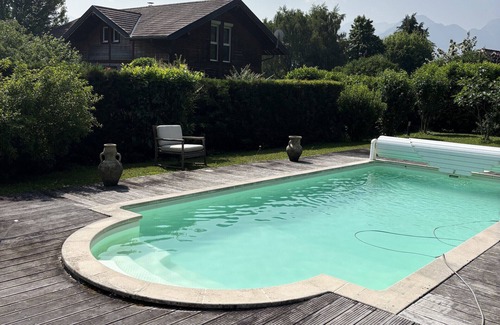 Chaparon House | DOUSSARD, maison 180m2, vue lac, piscine, 7pers.