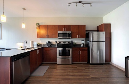 Scioto Mile Apartment | Downtown Apartment with a View