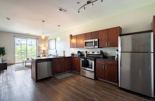 Scioto Mile Apartment | Downtown Apartment with a View