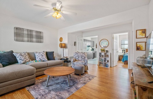 Hot Springs Apartment | Downtown in Historic District, gated community with assigned parking.
