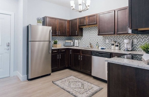 Johnson City Apartment | Downtown Johnson City Loft with Courtyard