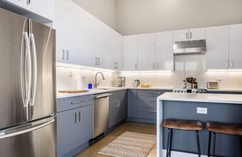 Printers Row Condo | Downtown Penthouse 5bd VIEWS|Parking, Gym+Pool