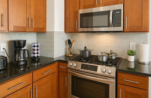 Downtown Cleveland Apartment | Downtown Sq: Stadium, Casino, Rock Hall, Clinic