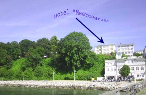 Sassnitz Hotel | DR 02 Standard with sea view and balcony - Hotel garni Meeresgruß ***