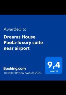 Isola Sacra Apartment | Dreams House Paola-luxury suite near airport