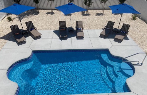 Oak Island House | DreamWaver - Beautiful new home w/pool steps from the beach!