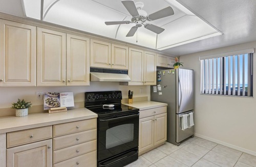 Cocoa Beach Condo | Dreamy Coastal Retreat with Hot Tub/Spa, Heated Pool & Huge Private Balcony!