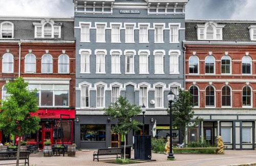 Bangor Apartment | DTWN Bangor, Historic Hotel, Coffee Shop in building, Room # 105