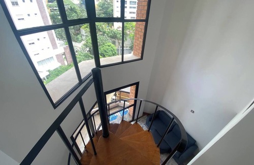 Sao Paulo Apartment | Duplex in the former Silvio Santos Hotel!