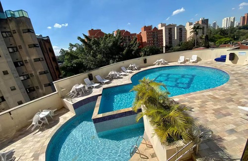 Sao Paulo Apartment | Duplex in the former Silvio Santos Hotel!