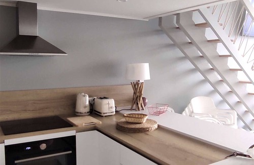Porticcio Apartment | Duplex 2-room apartment with terrace near beaches, Parking included
