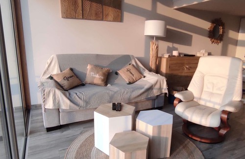 Porticcio Apartment | Duplex 2-room apartment with terrace near beaches, Parking included