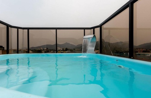 Centro Apartment | Duplex com piscina e área gourmet perto da praia