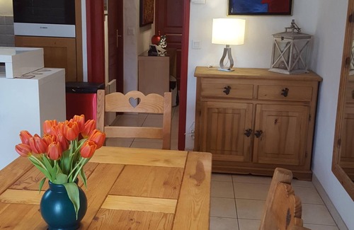 Saint-Gervais-les-Bains Apartment | Duplex T2/3 -60m²-5pers. near CV and Bettex gondola